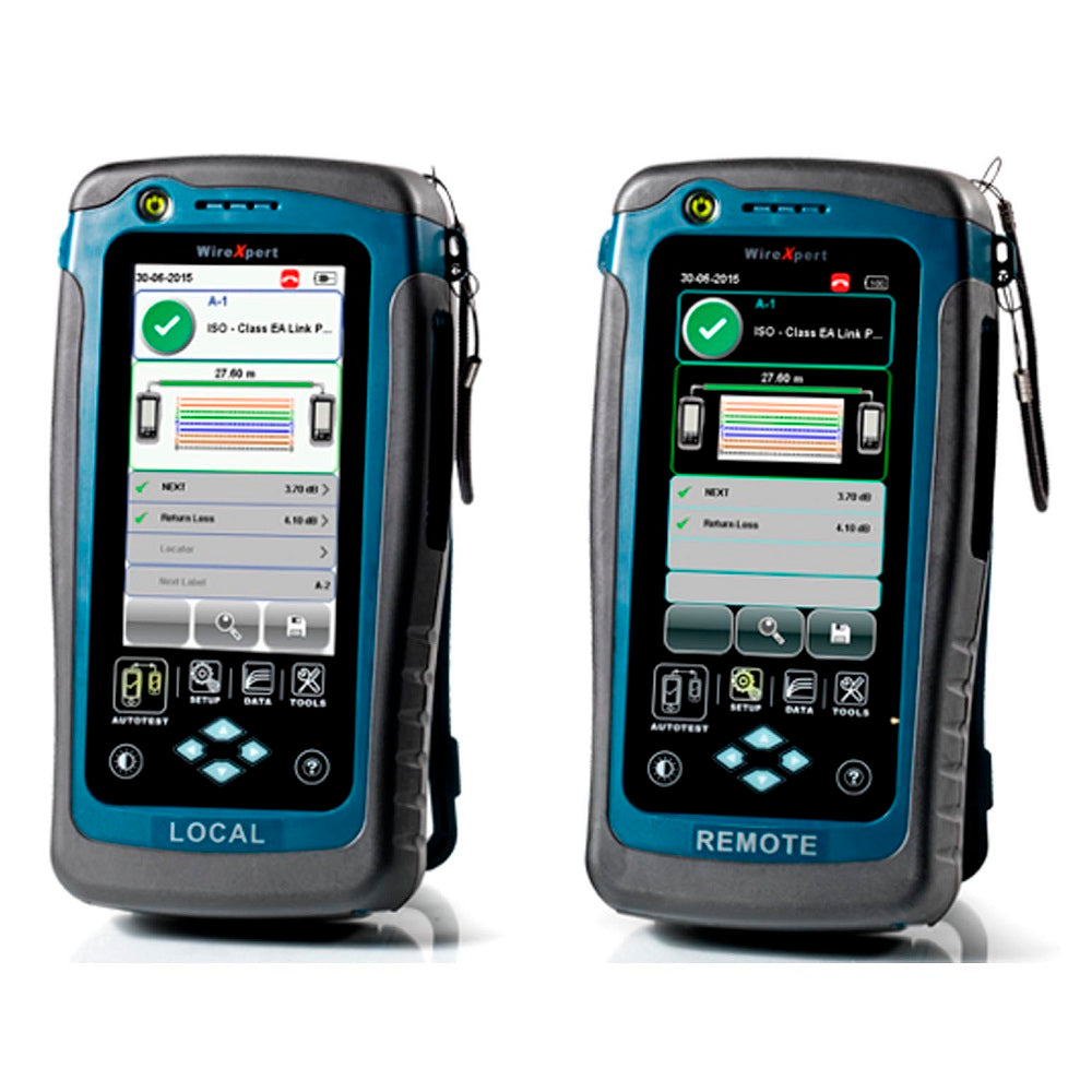 SOFTING WIREXPERT WX4500-FA Certificador de cobre y fibra