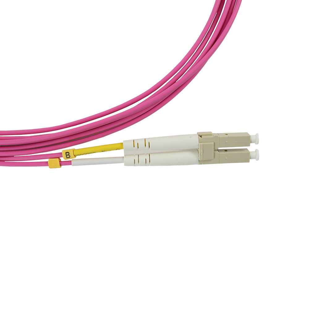 OPFIBRA CO-DX-LCU-LCU-MM-2-VL-LH-TB-3M Patch Cord FO LC/LC Multimodo OM4 Dúplex LSZH 3M