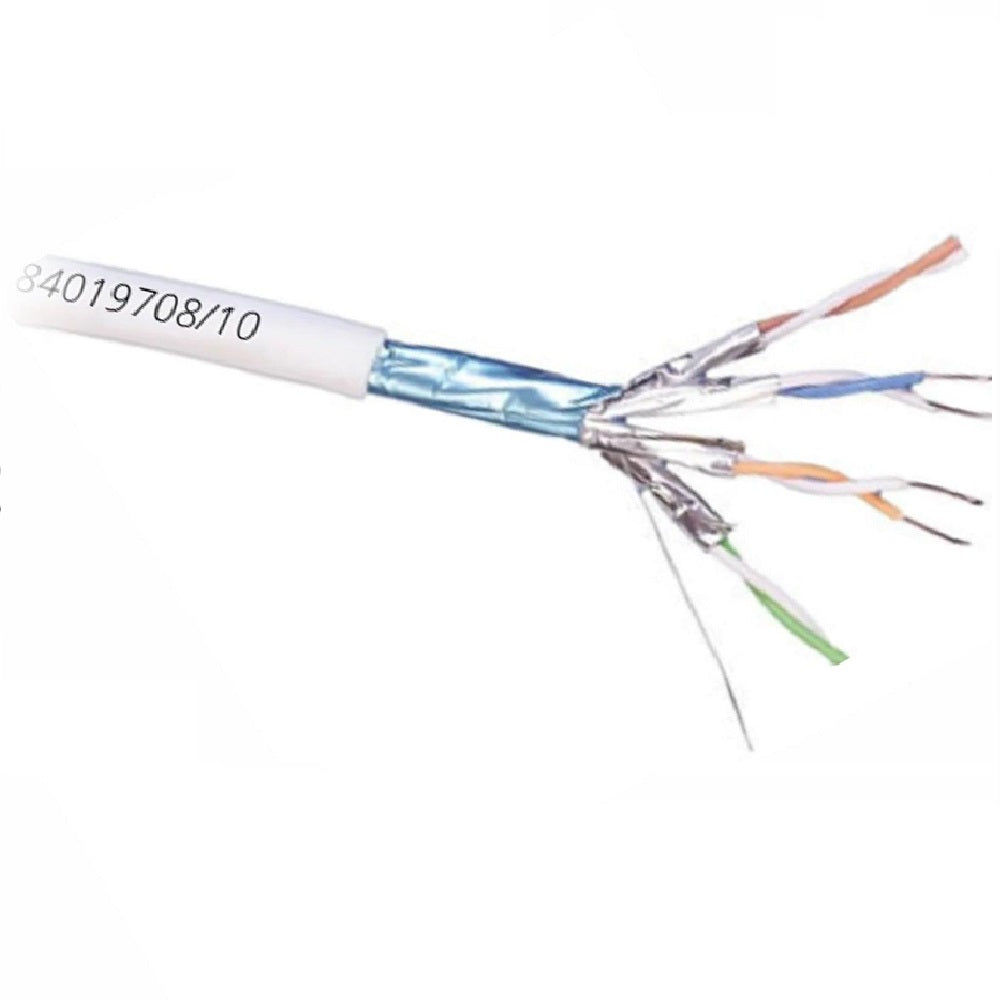 COMMSCOPE 884019708/10 Cable F/UTP Cat6A 23AWG LSZH Solido Blanco 305m