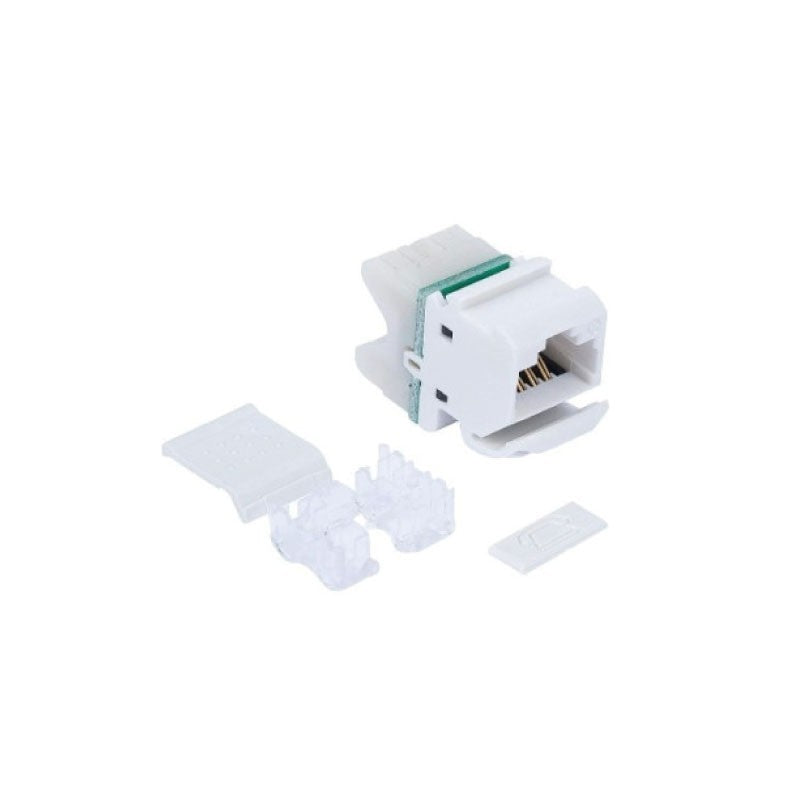SIEMON MX6-02B, Jack cat6 angular blanco