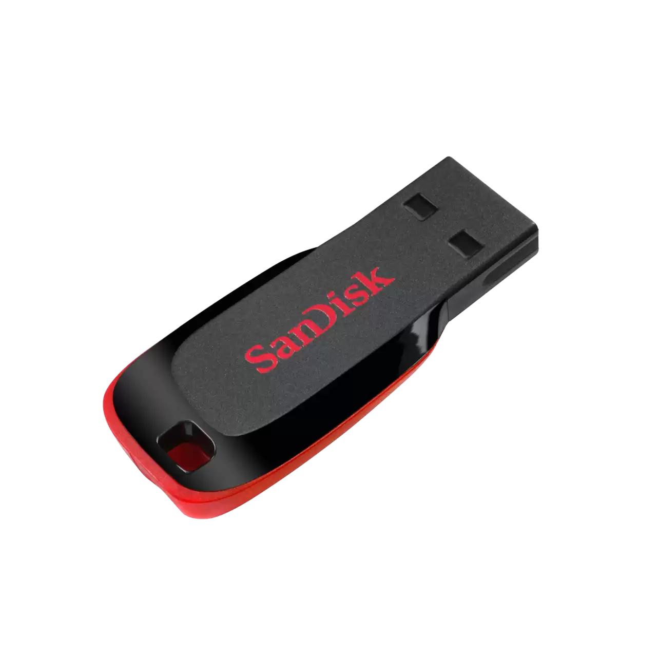 SANDISK Cruzer Blade 8GB Memoria USB Negro y Rojo SDCZ50-008G-B35