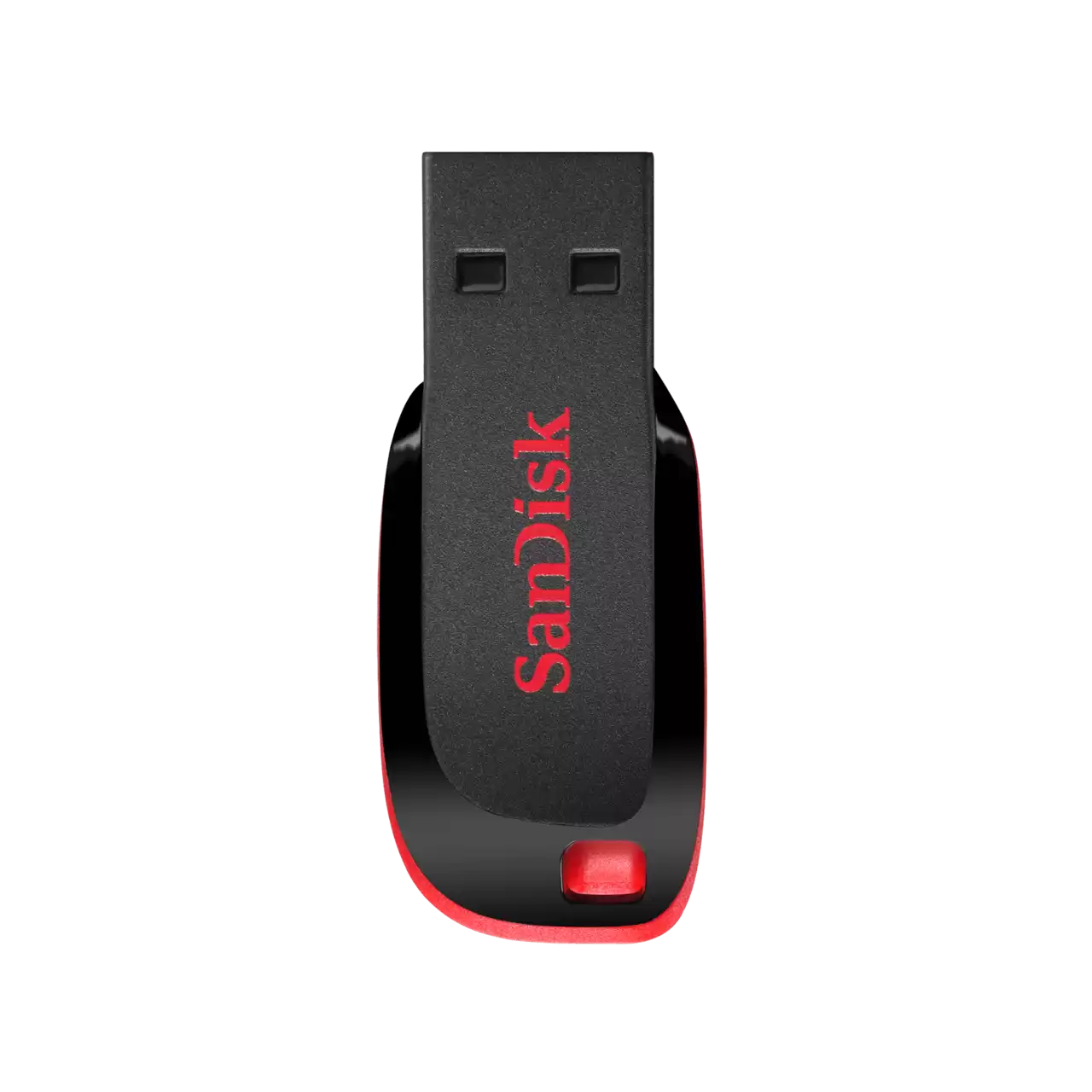 SANDISK Cruzer Blade 8GB Memoria USB Negro y Rojo SDCZ50-008G-B35