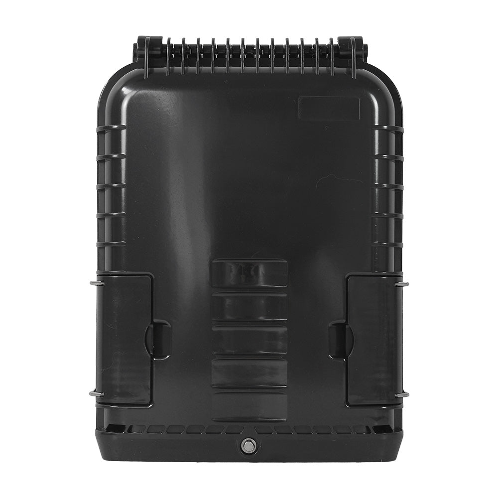 OPFIBRA CTO-CO-B-SA16-00-0010 Caja NAP IP65 16 Salidas Negro Incluye 16 Adaptadores SC/APC 1 Splitter PLC 1x16