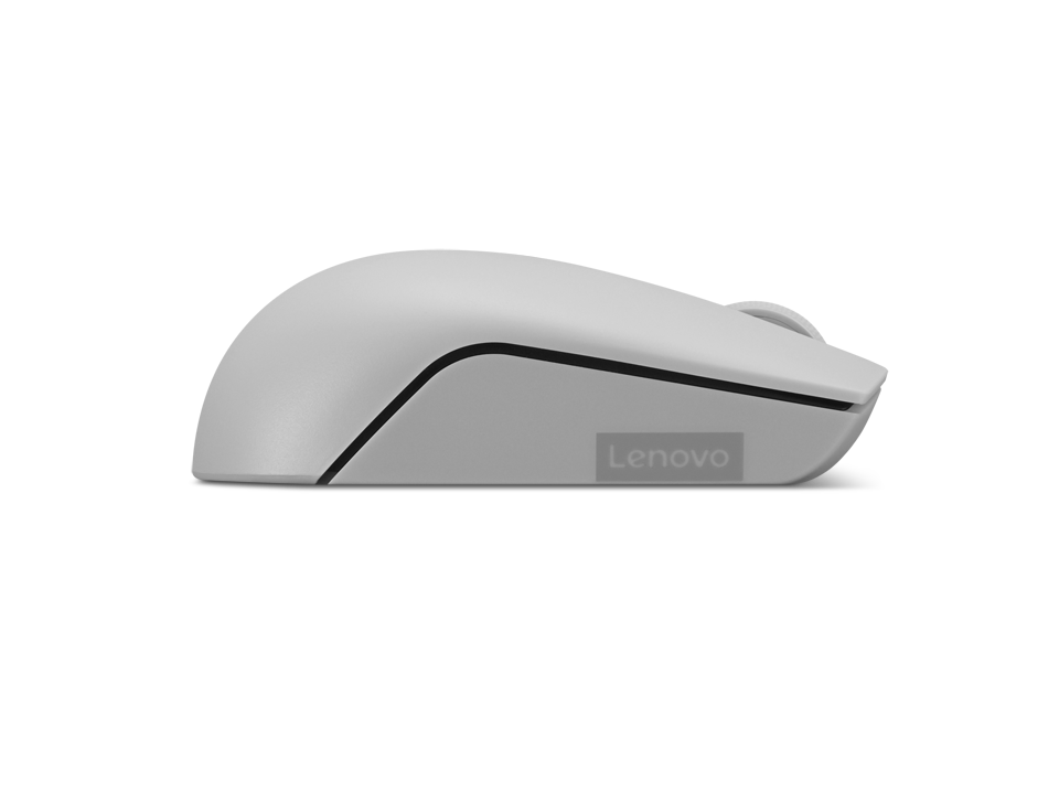 LENOVO 300 Mouse Inalambrico Compacto Sin Bateria 1000 DPI Gris Artico GY51L15687