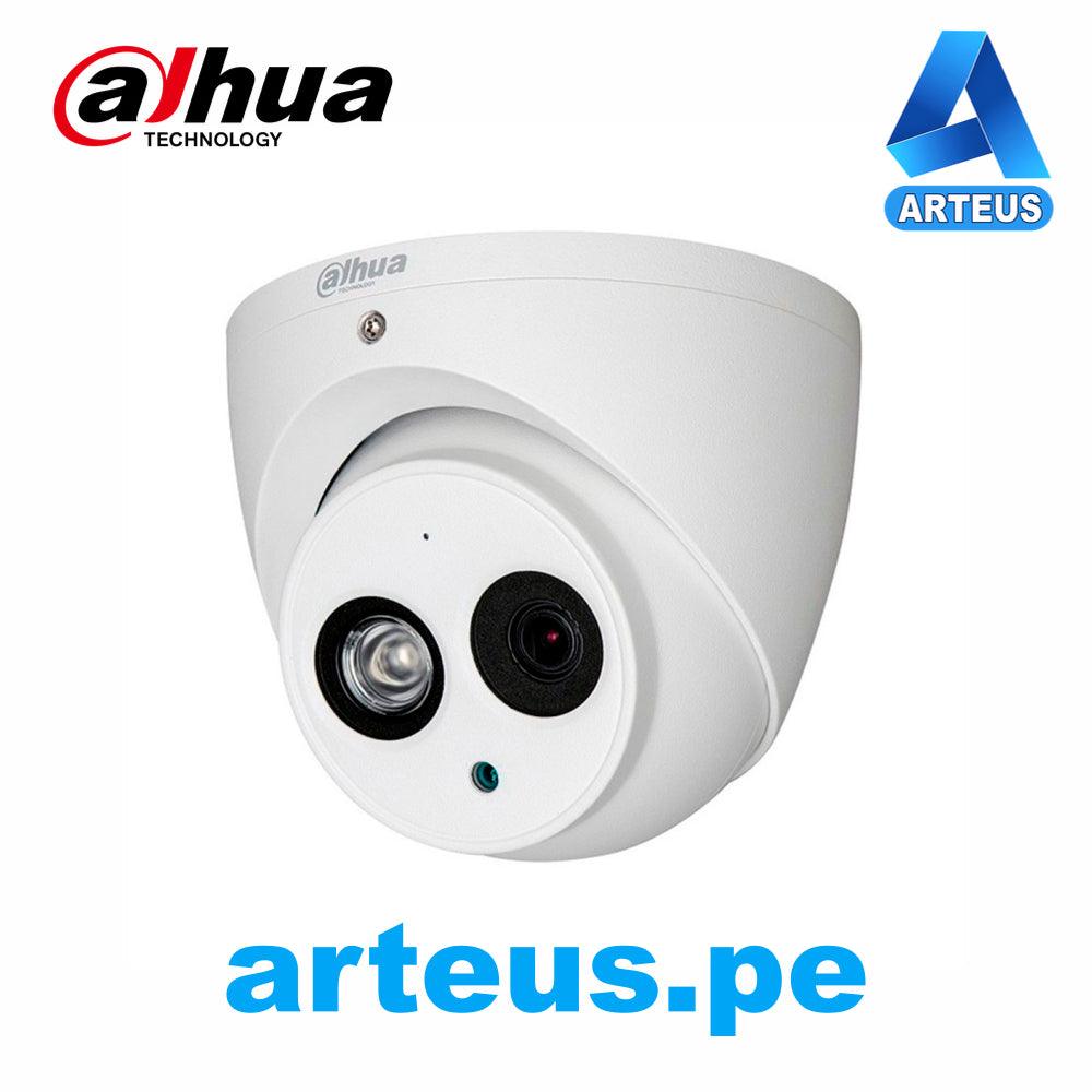 Cámara de vigilancia domo HDCVI Dahua 8MP 4K con lente 3.6mm y visión nocturna IR