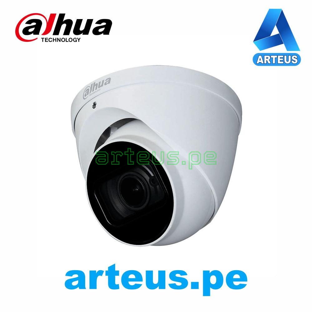Cámara de vigilancia domo Dahua 8MP HDCVI, lente 2.8mm, visión nocturna, micrófono
