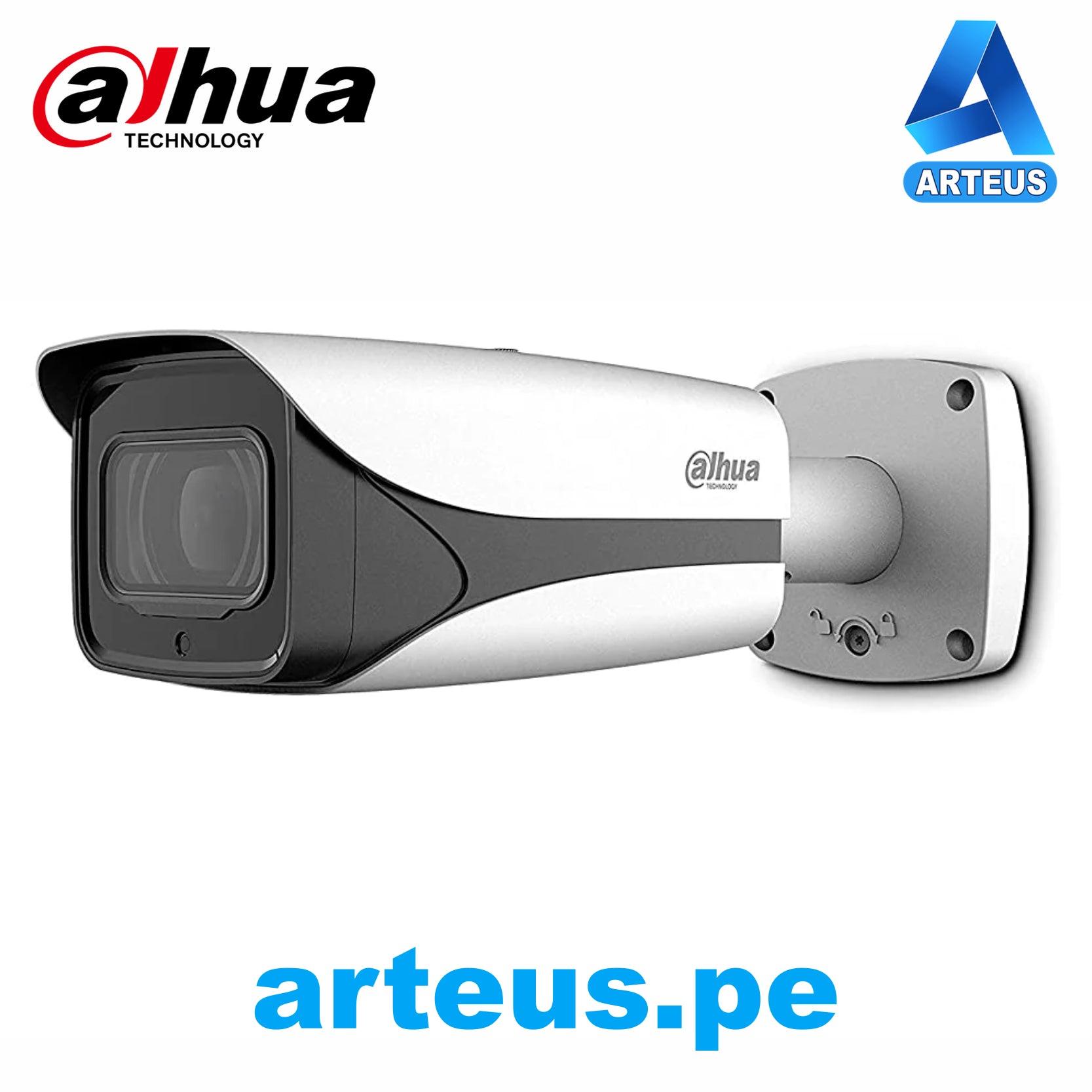 Cámara de videovigilancia tipo bala Dahua HDCVI 4K, lente motorizada, visión nocturna IR