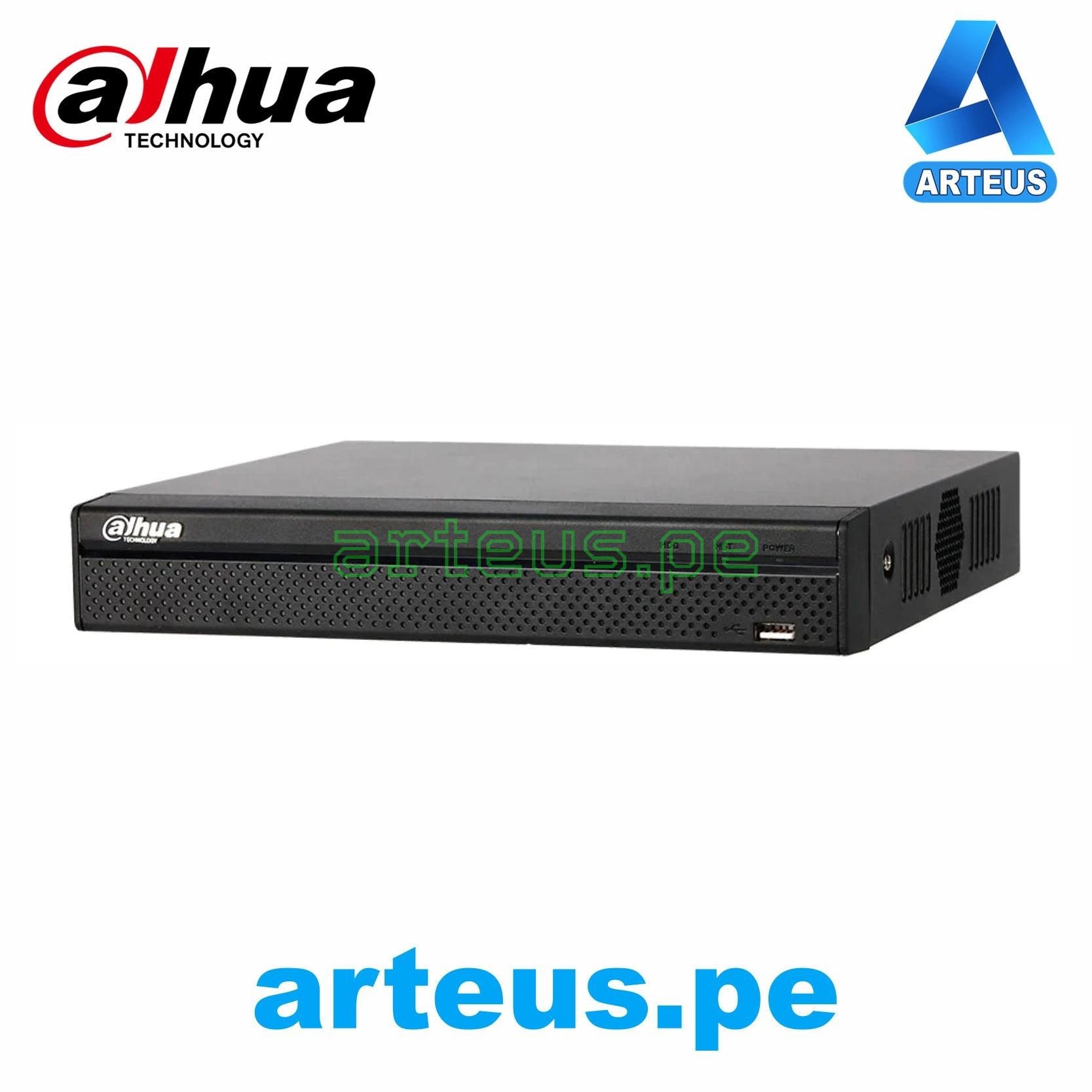 Grabador NVR Dahua 16 canales PoE negro, equipo de videovigilancia para seguridad electrónica