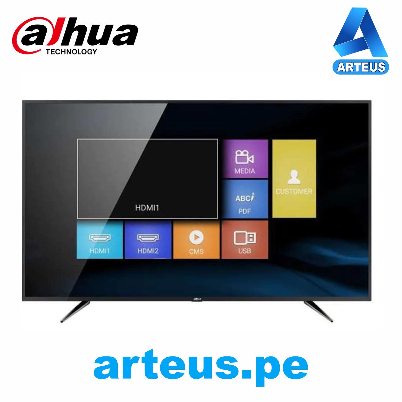 DAHUA DHI-LM50-F410-F-V1 - MONITOR LED / 50" / UHD / OPERACIÓN WIFI - ARTEUS