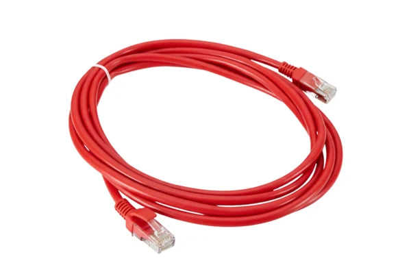 DIXON URT4EF4N#01M4B2 Patch cord Cat 5e, LSZH, 24AWG, rojo, 1m