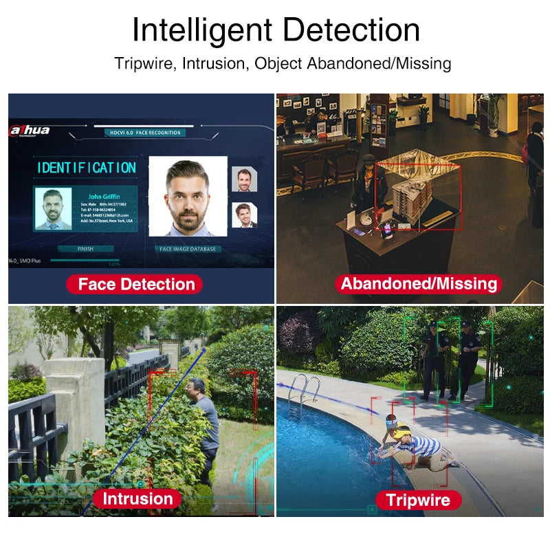 DAHUA DH-SD49425GB-HNR, Cámara de Seguridad IP POE 4MP 2K PTZ 360º 25X IR 100m WDR IP66 WIZSENSE