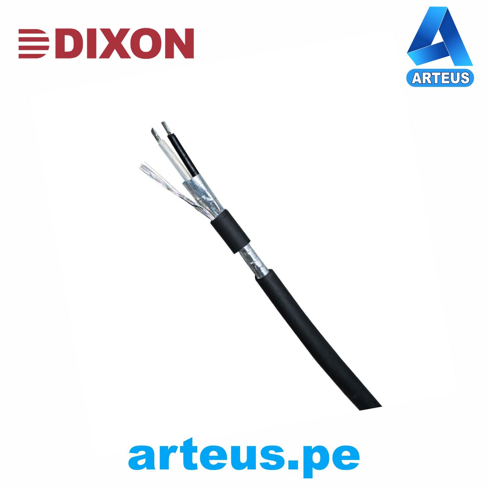 DIXON 8010 LSZH, Cable multiconductor de audio, control e instrumentación 2 conductoresx18 awg negro - lszh-305m - ARTEUS