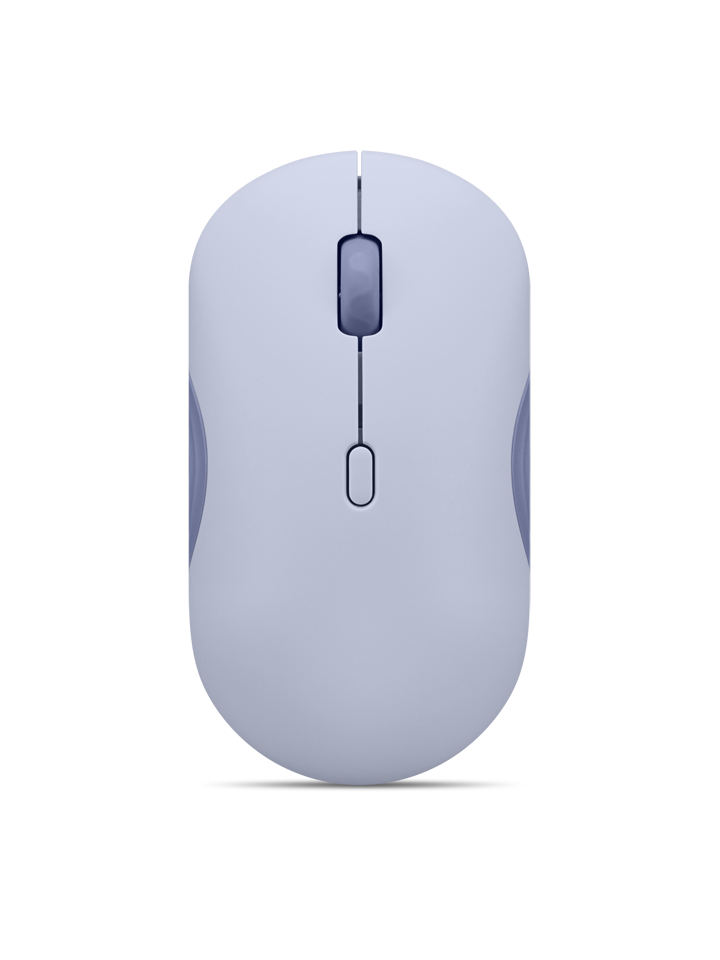LENOVO 350 Mouse Silencioso Dual Bluetooth 5.3 Sin Bateria Uva GY51S61912