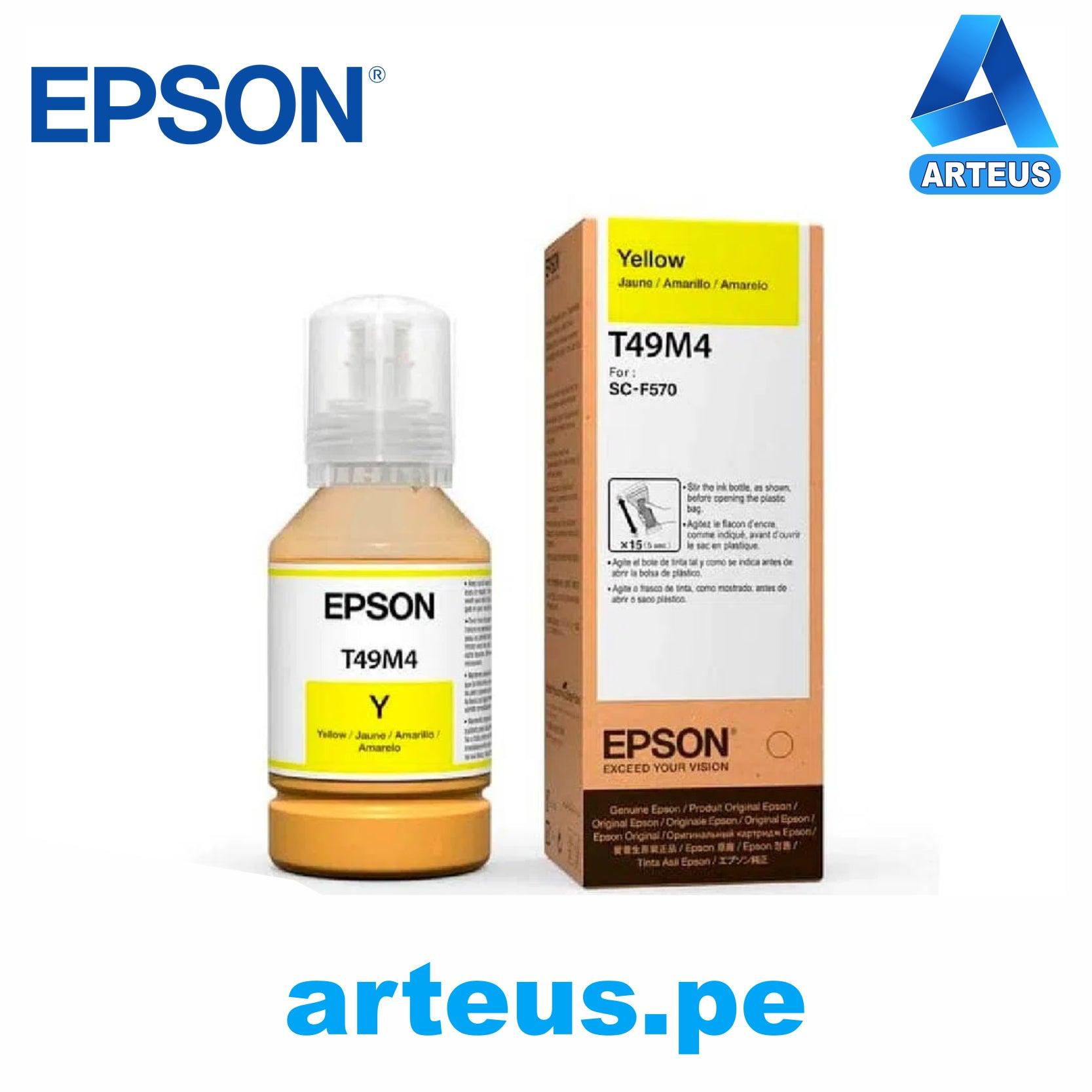 EPSON T49M420 - BOTELLA TINTA AMARILLO ULTRADS140M - ARTEUS