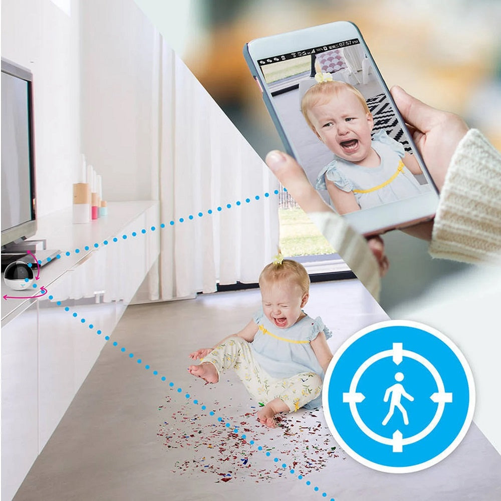 EZVIZ C6 2K+ Cámara de Seguridad WIFI 4MP PT 360 Interior