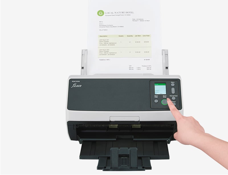 RICOH FI-8170 Escáner Compacto A4 70ppm 140ipm