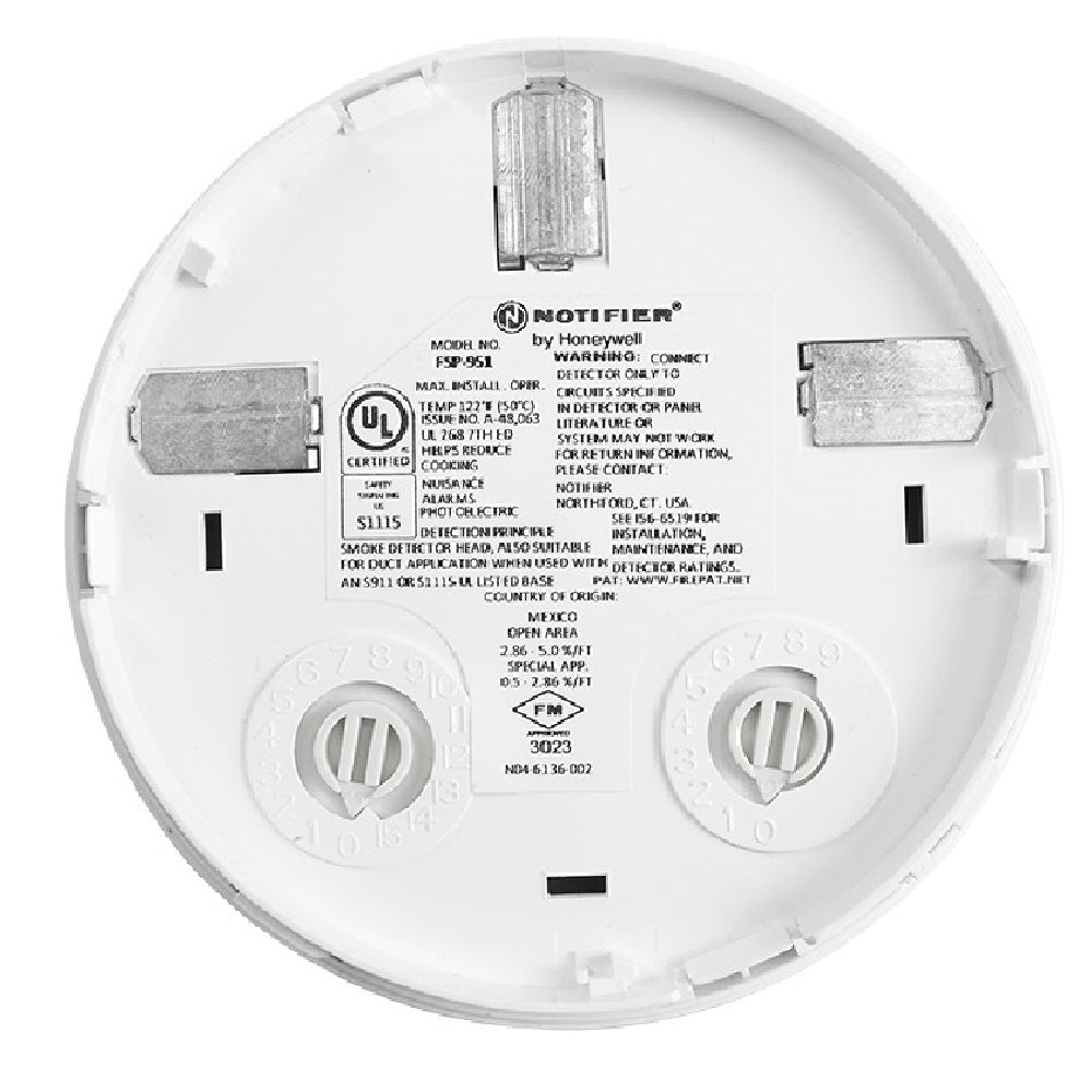 NOTIFIER FSP-951 Detector de humo direccionable flashcan sin base