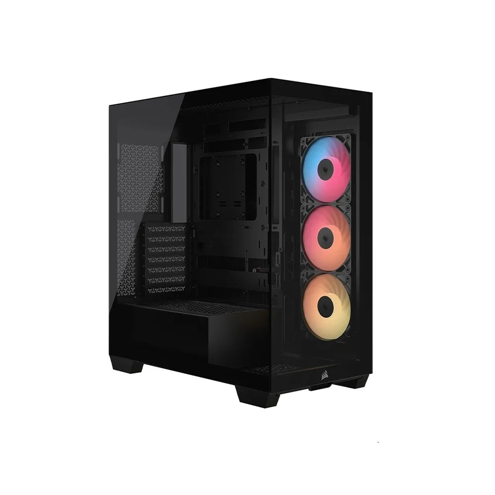 CORSAIR 3500X RS-R ARGB Case para PC Semitorre Negra