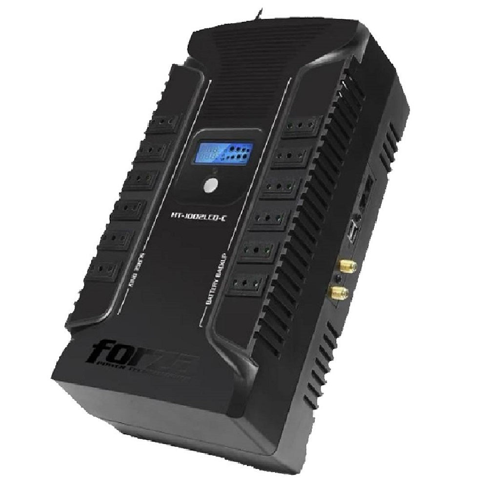 FORZA HT-1002LCD UPS Línea Interactiva 1000VA 600W 10 tomas