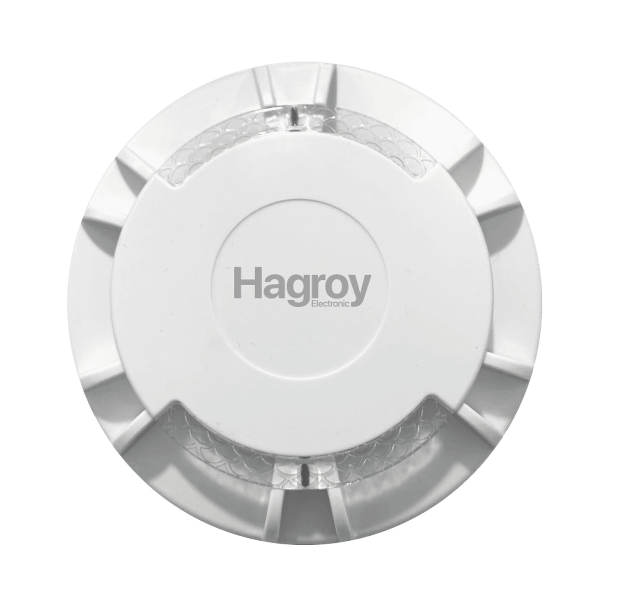 HAGROY HG-SDM4/2 - Detector de humo fotoeléctrico sensor convencional 2-4 hilos 12-24v con certificación europea incluye base - ARTEUS
