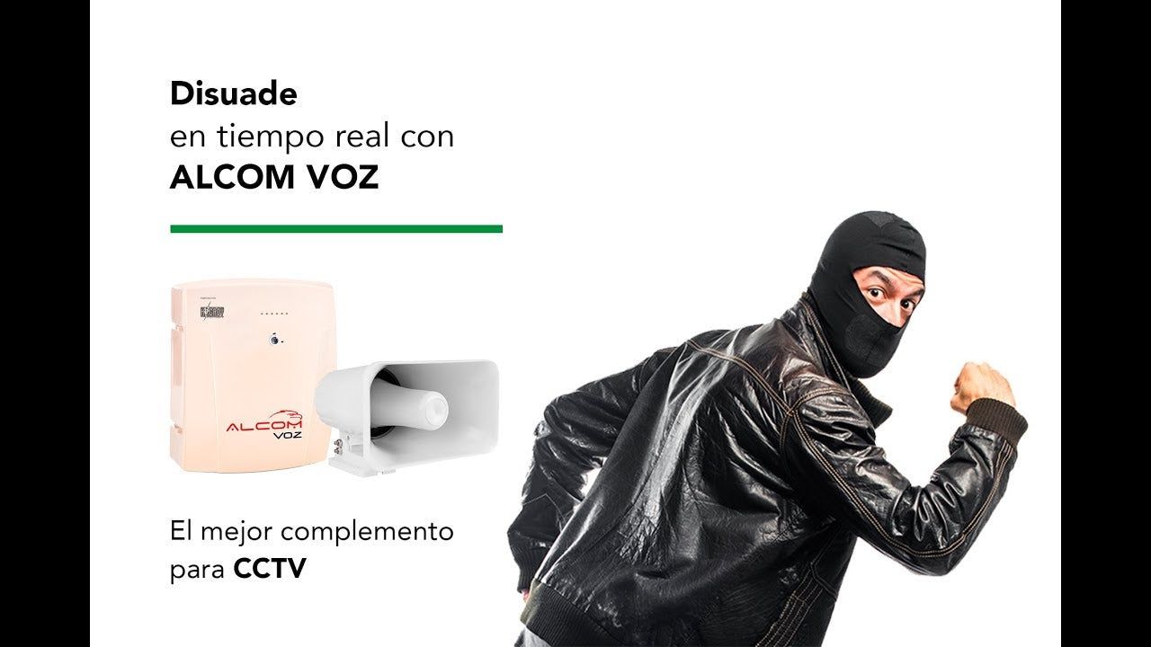 HAGROY HG-AC-ALMVZ4G Alarma Comunitaria ALCOM VOZ 4G Smart 500 Usuarios APP iHagroy