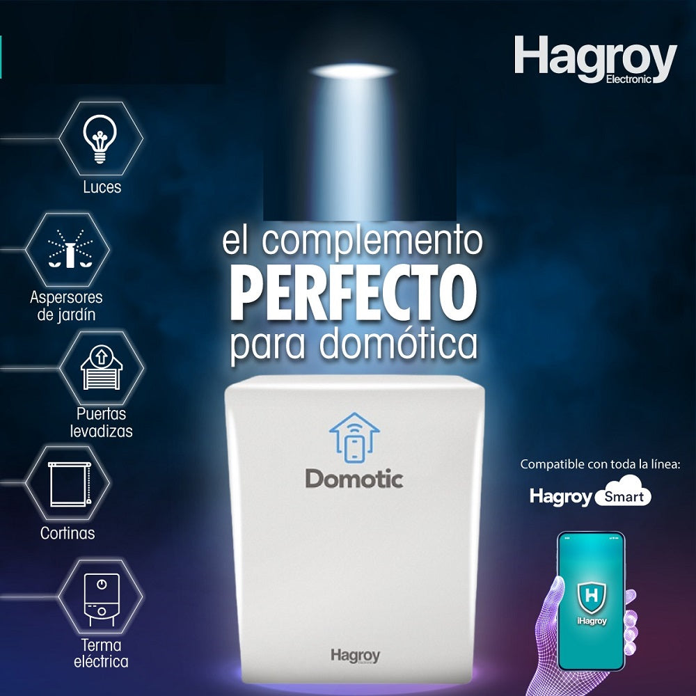 HAGROY HG-HSDOMOTIC-2CH DOMOTIC Automatizador 2 Canales RF