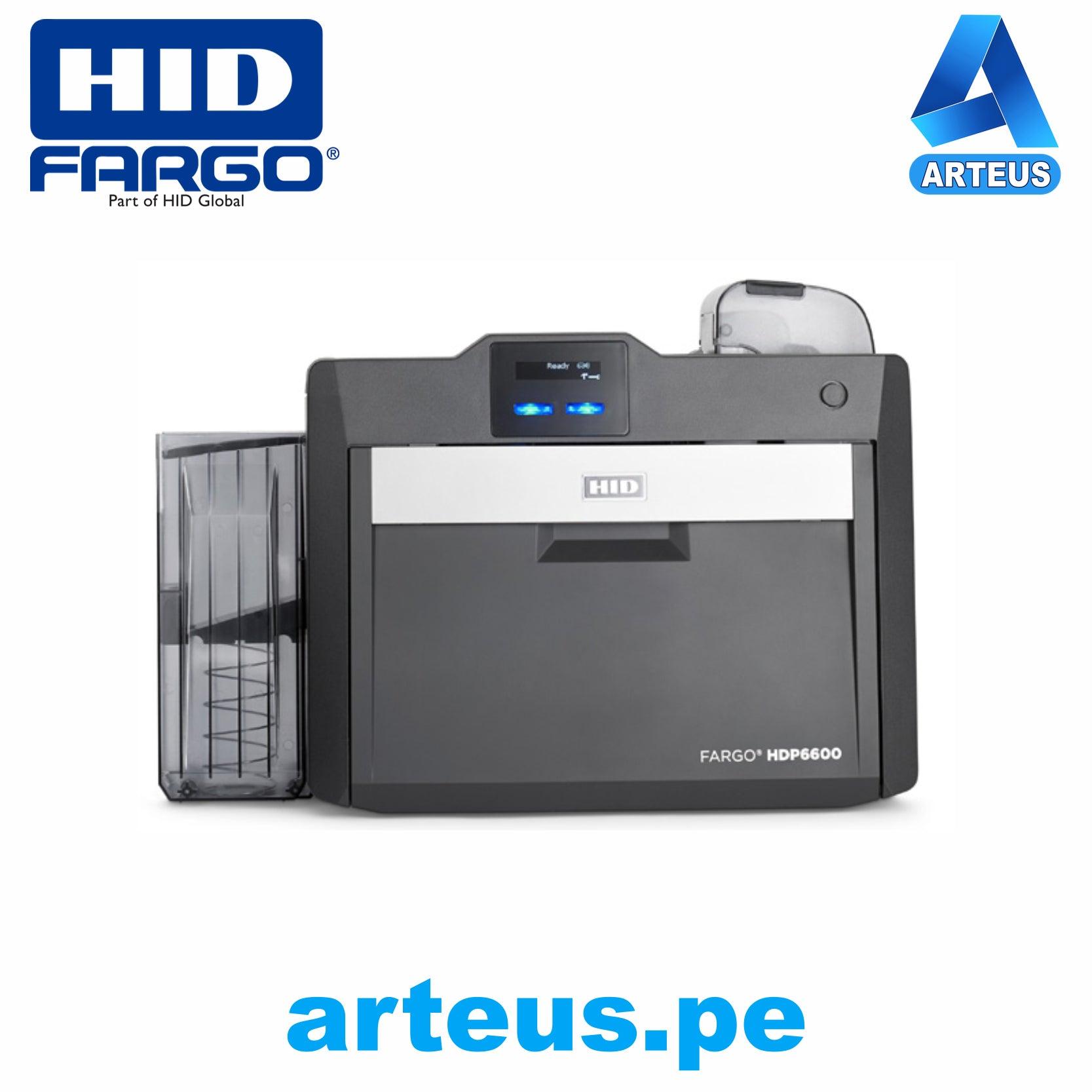 HID FARGO HDP6600 - 94600 - IMPRESORA DE TARJETAS DE IDENTIFICACIÓN DE RETRANSFERENCIA - ARTEUS