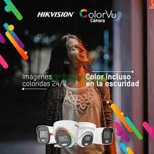 HIKVISION DS-2CE70DF0T-PF Cámara de seguridad análoga 2MP 2.8mm Colorvu