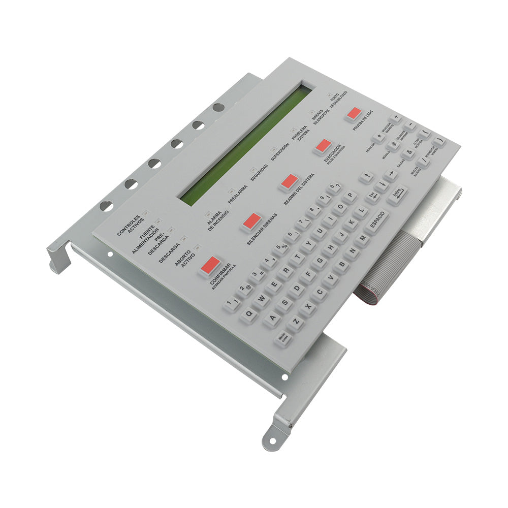 NOTIFIER KDM-R2-SP Módulo display 80 caracteres con teclado en español
