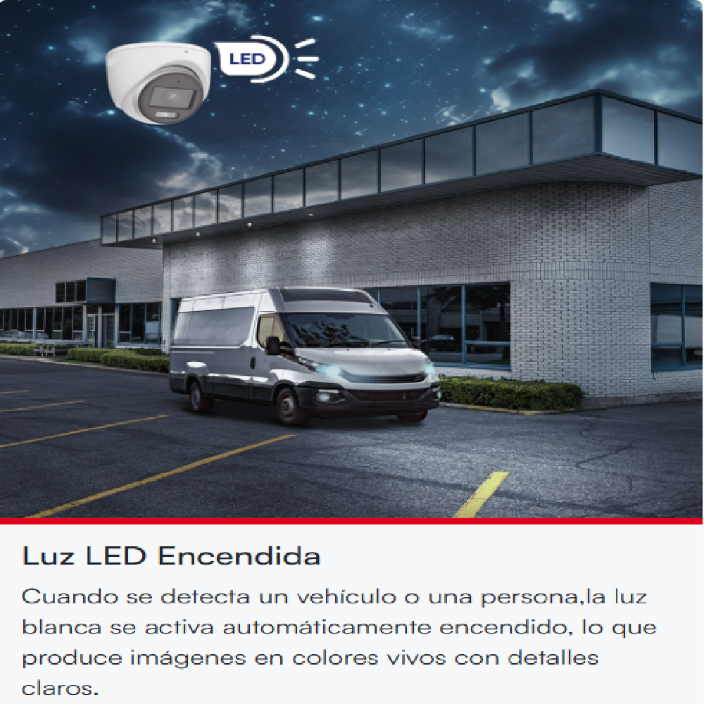 HIKVISION DS-2CD1347G2H-LIU Cámara de Seguridad IP 4MP Lente Fijo Audio
