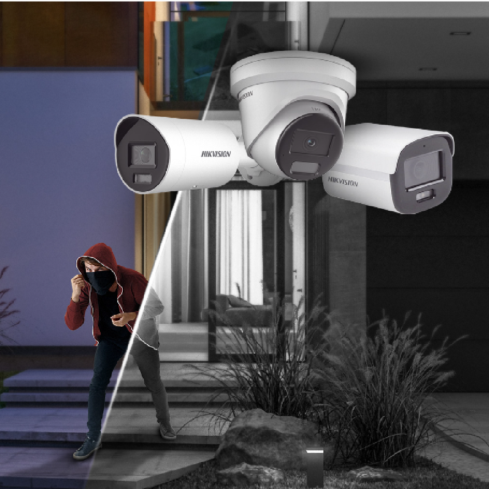 HIKVISION DS-2CD1123G2-LIU Cámara de Seguridad IP 2MP Lente Fijo IR30 Audio Acusense