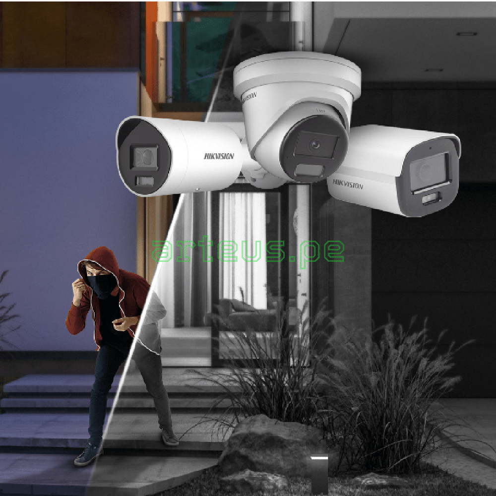 HIKVISION DS-2CD1743G2-LIZU Cámara de Seguridad IP 4MP Lente Motorizado IR30 Audio