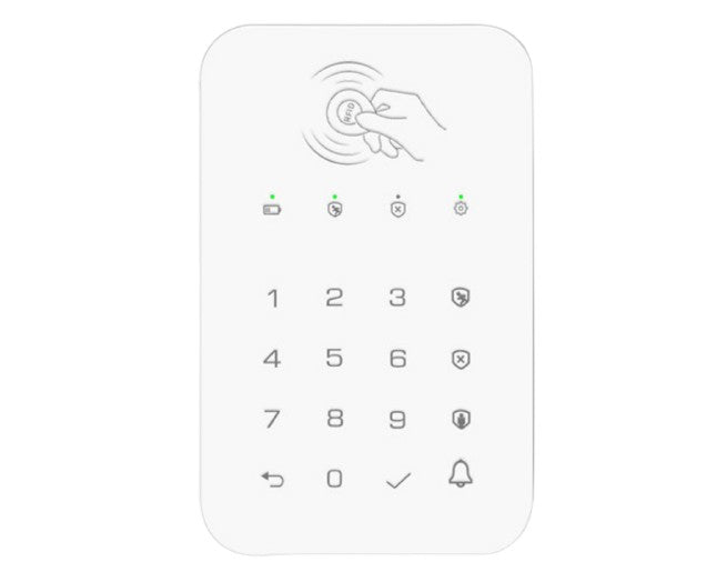 SHOCTIK ST-TECLADO Teclado Número Táctil Inalámbrico