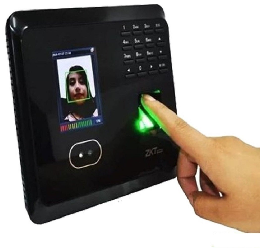 ZKTECO MB20 VL Control de Asistencia y Acceso con Lector de Huella, Rostro y Tarjeta
