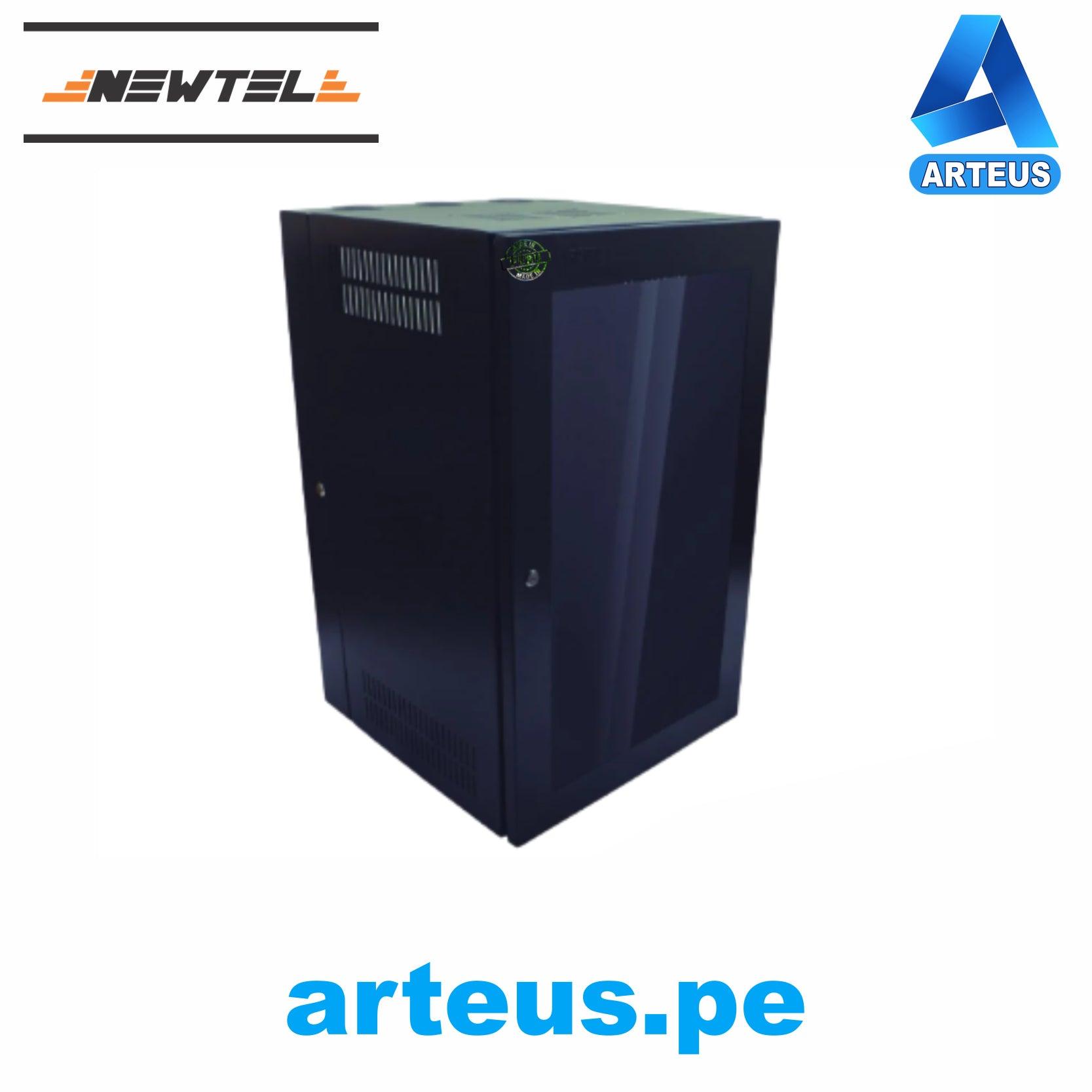 NEWTEL 18RU 60X80 - GABINETE DE PISO PUERTAS DE METAL PERFORADO - ARTEUS