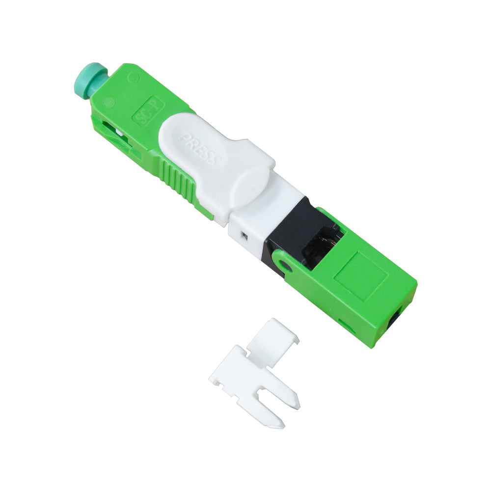 OPFIBRA OPF-FCSC-SM-AC Conector Mecánico Monomodo SC/APC tipo clip