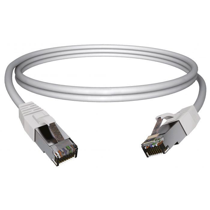 Patch cord Cat6A, S/FTP MMC MCORD6ASF03BMSH cable de red LSZH 10Ft 3.04m. Chaqueta color azul - ARTEUS