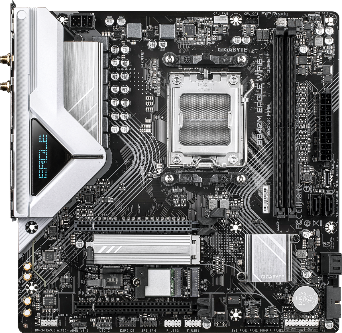 GIGABYTE B840M EAGLE WIFI6 Placa Madre AMD B840 AM5 DDR5