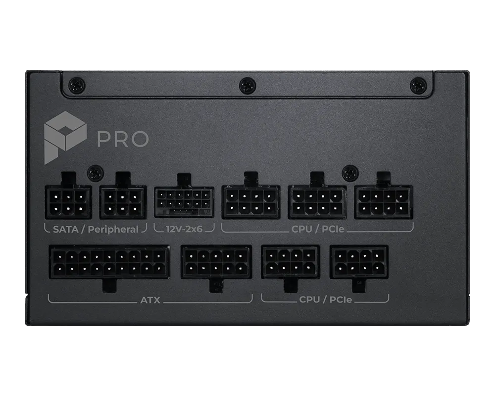 MSI PRO-A1000PL-PCIE5 Fuente de Alimentación 80 Plus Platinum 1000W