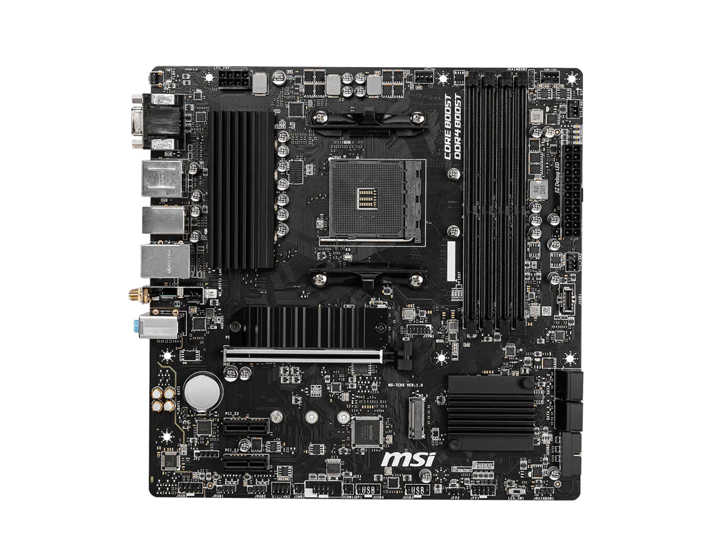 MSI B550M PRO-VDH WIFI Placa Madre AMD B550 AM4 Socket