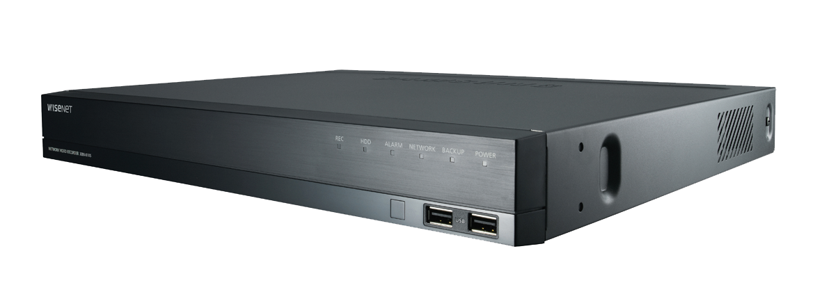 HANWHA VISION XRN-820S  Grabador de Video NVR 8 Canales 4K