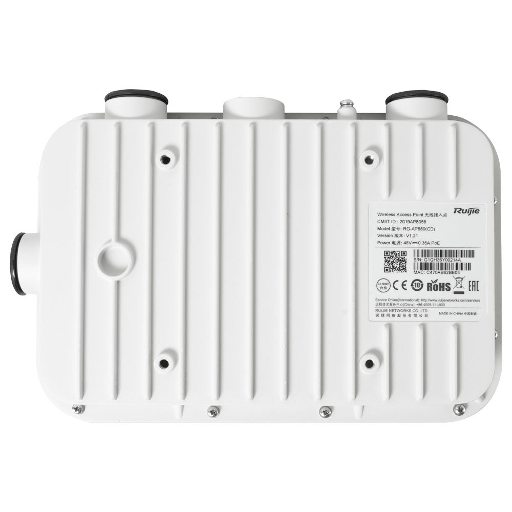 RUIJIE REYEE RG-AP680(CD) Access Point WiFi6 AX3600 Tri Banda Cloud