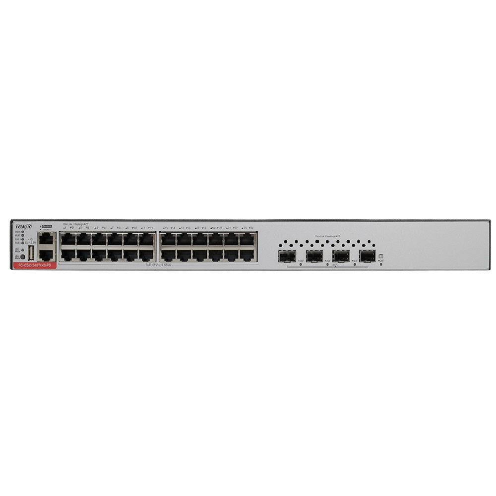 RUIJIE REYEE RG-CS83-24GT4XS-PD Switch 24 Puertos Gb 4SFP 10G 16PoE+ 370 W Cloud