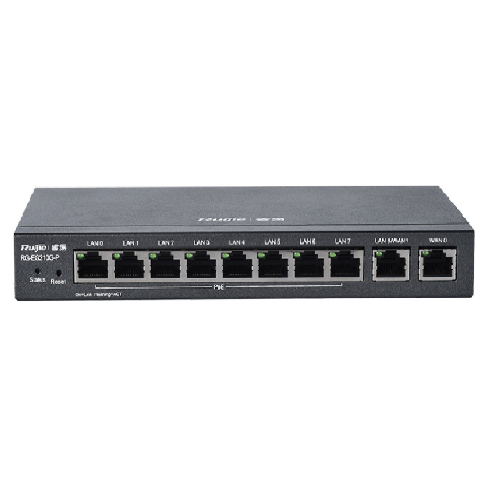 RUIJIE REYEE RG-EG210G-P Router 10 Puertos Gb 8P PoE Cloud