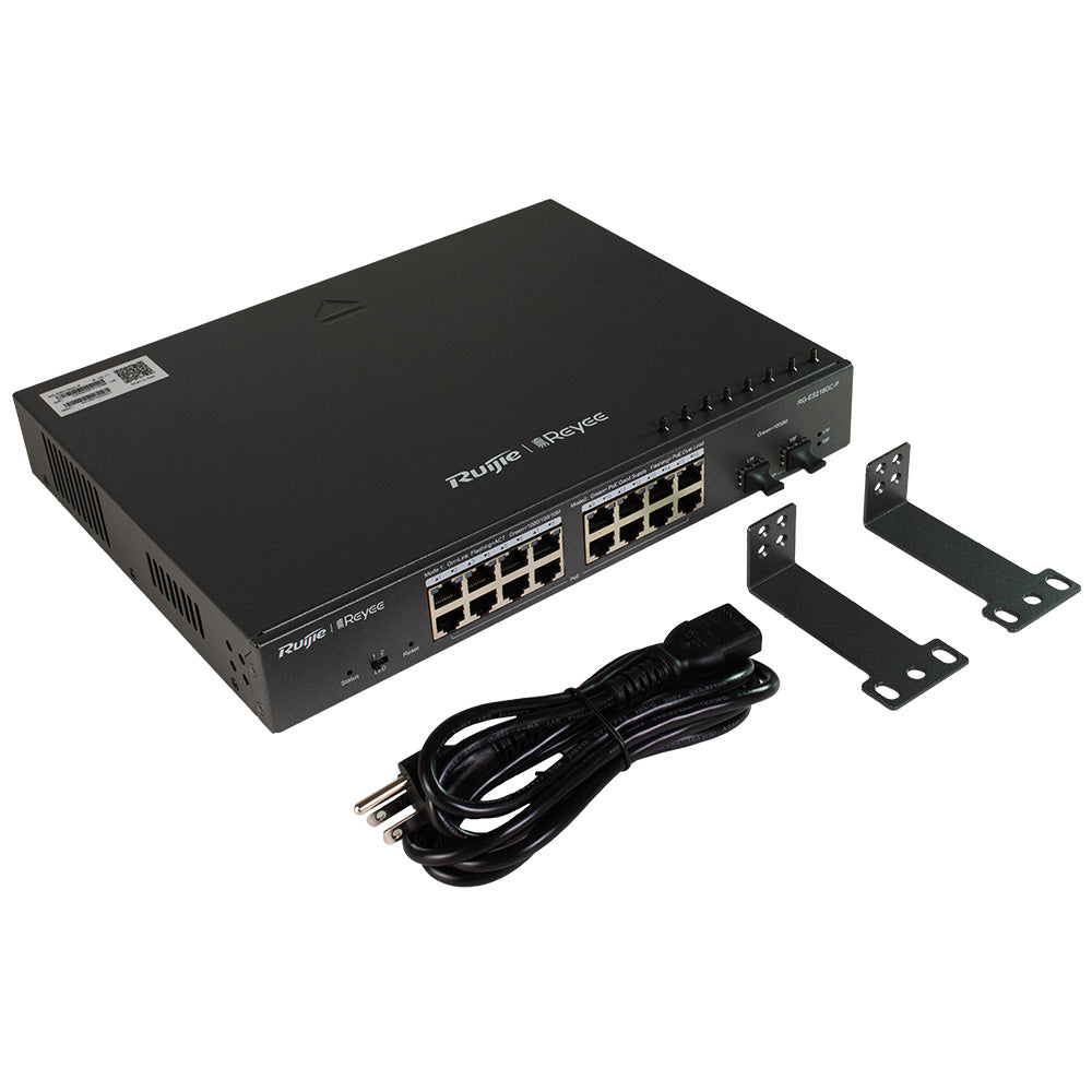 RUIJIE REYEE RG-ES218GC-P Switch 18 Puertos Gb con 16P PoE Cloud