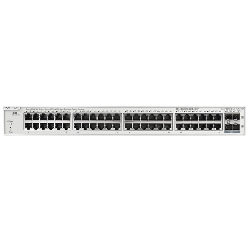 RUIJIE REYEE RG-NBS3200-48GT4XS-P Switch PoE+ 48Gb +4SFP+ 10G Cloud