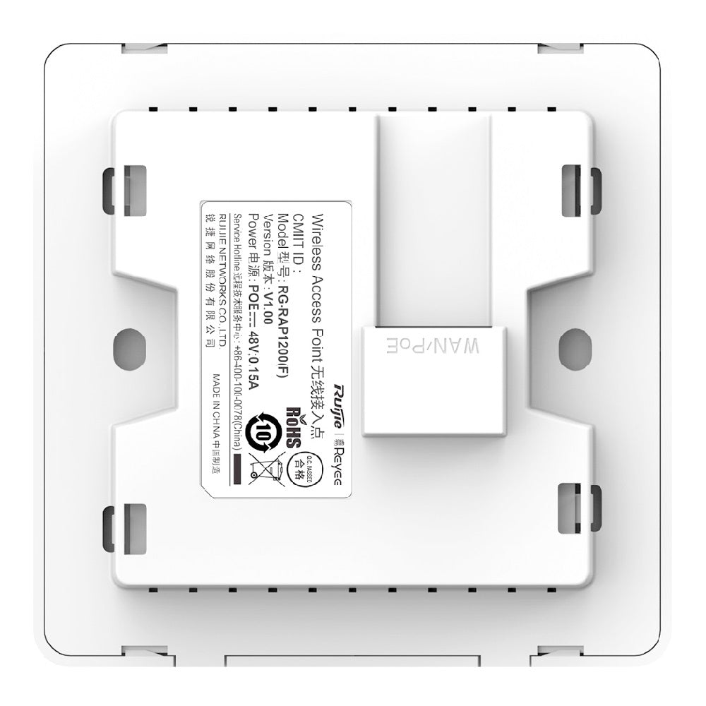 RUIJIE REYEE RG-RAP1200(F) Access Point WiFi5 Doble Banda PoE Cloud