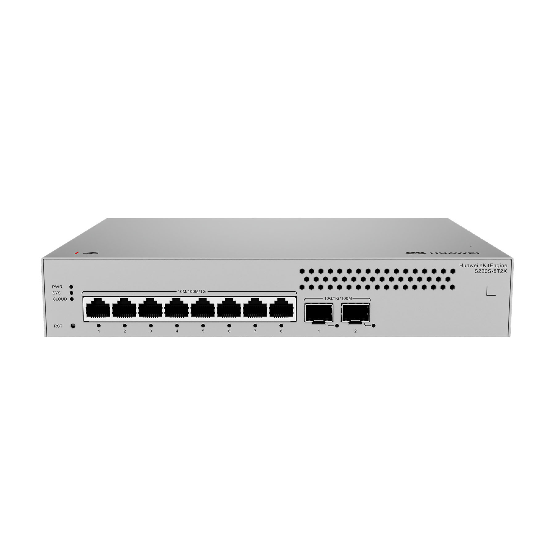 HUAWEI S220S-8T2X Switch Gigabit 8, Puertos 2x SFP+ Administrable