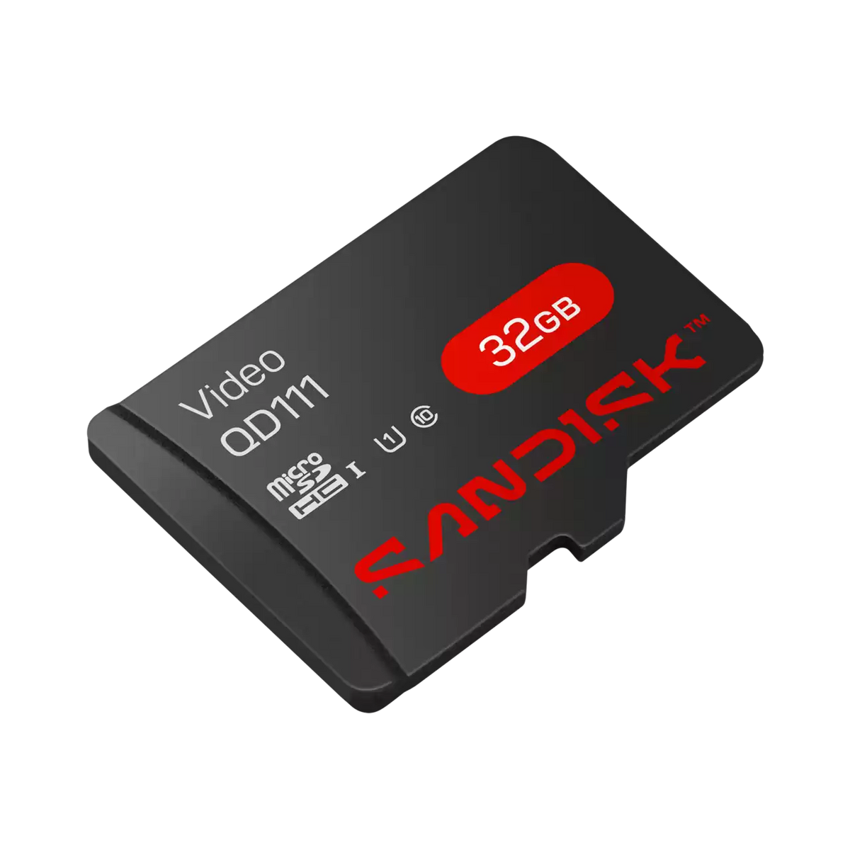 SANDISK SDSDQAS4-032G Tarjeta microSDHC 32GB Video QD111 U1 Clase 10 para Videovigilancia
