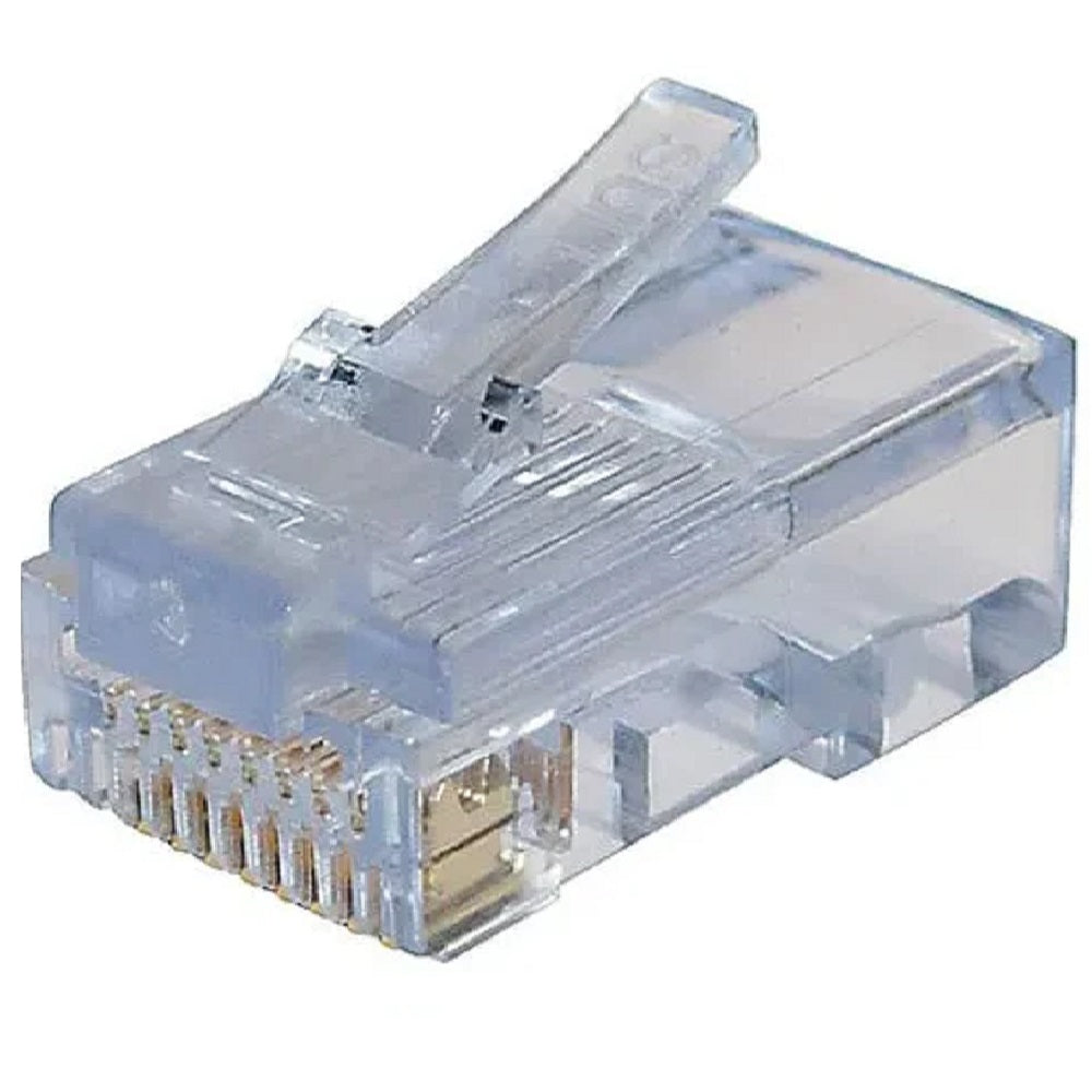 SATRA 0102040002 Conector EZ Plug RJ45 Cat6 Caja de 100 unidades